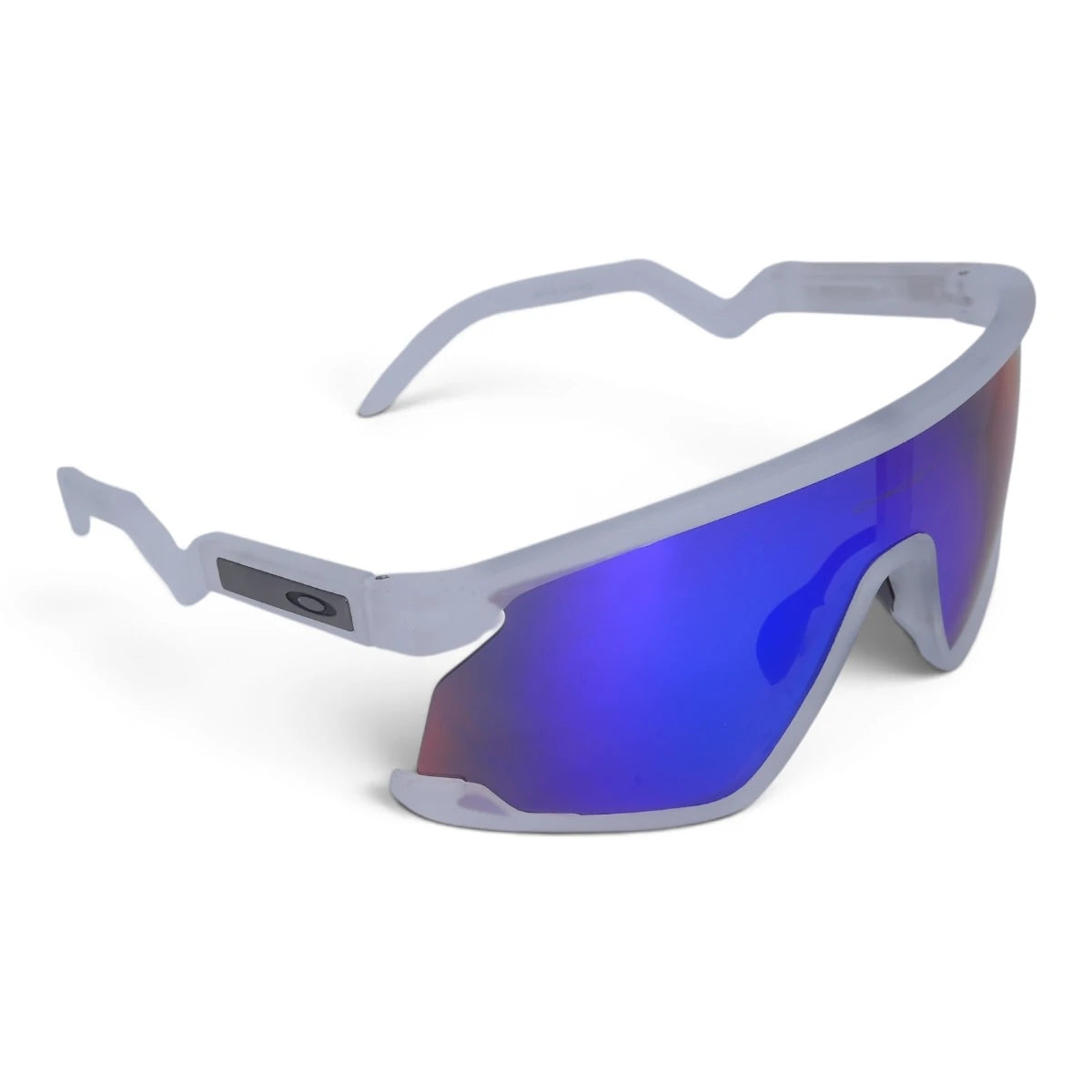 U&EYE Switchback white frame blue purple mirror lens sport shield sunglasses product image 2
