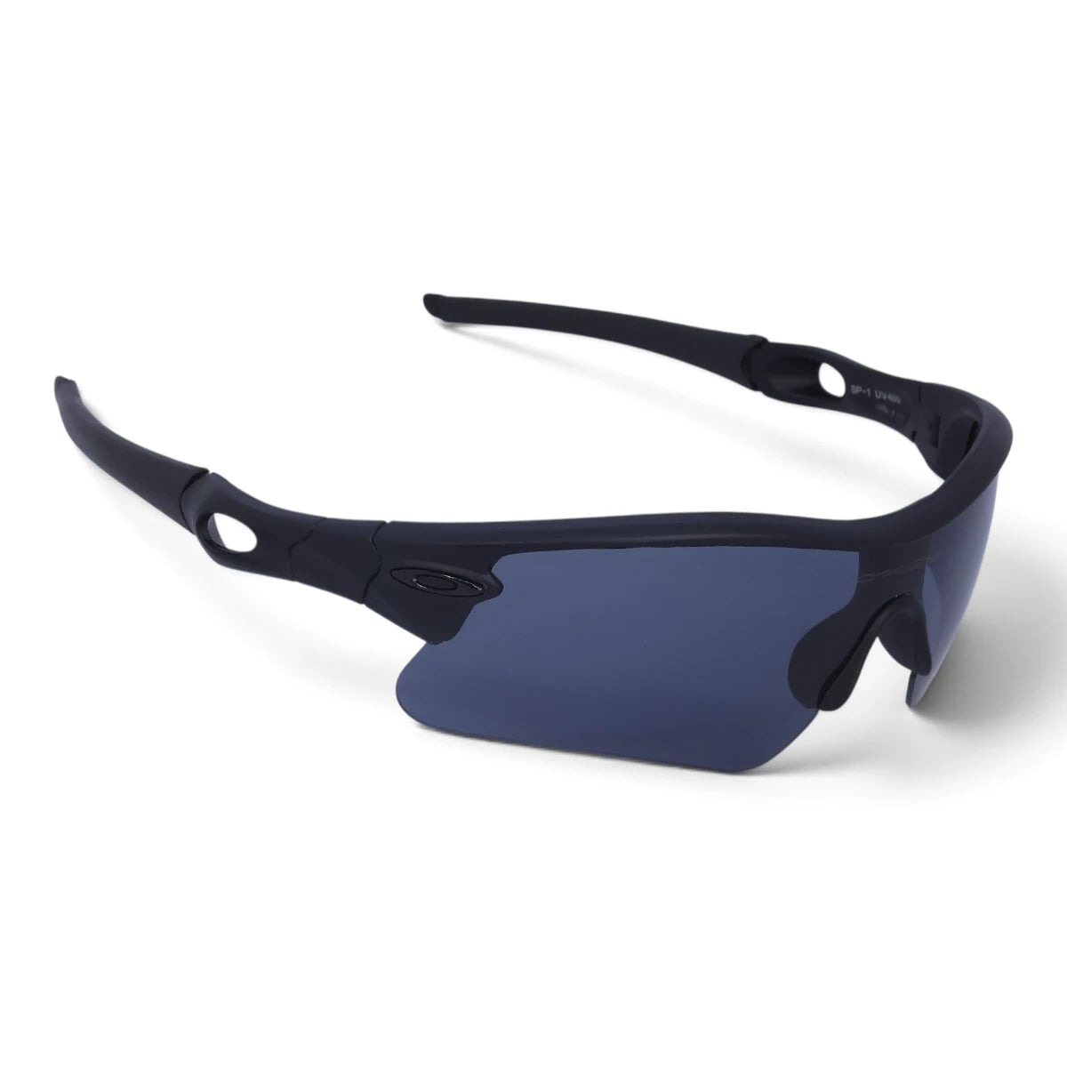 U&EYE Tandem black sport shield sunglasses product image 2