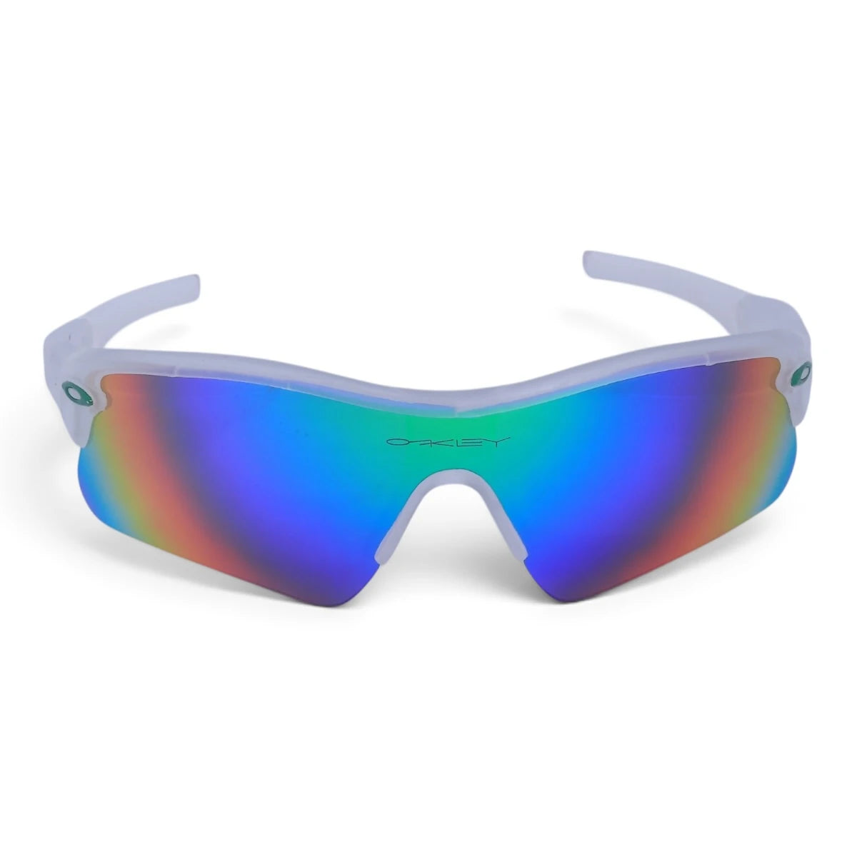 U&EYE Tandem clear frame blue lens sport shield sunglasses product image 1