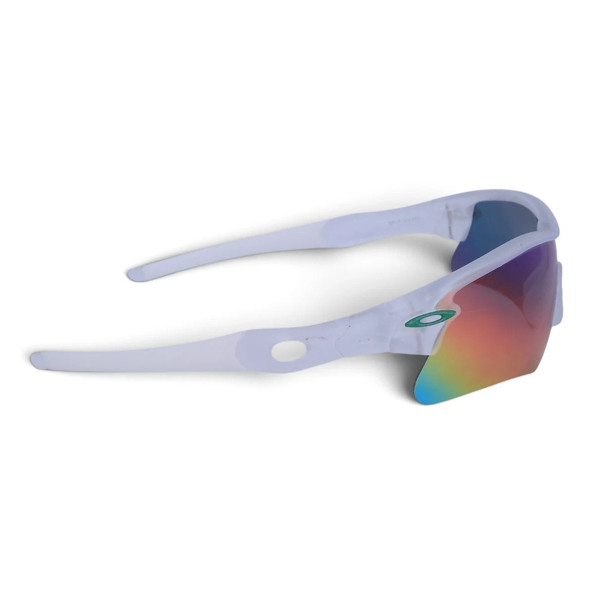 U&EYE Tandem clear frame blue lens sport shield sunglasses product image 3