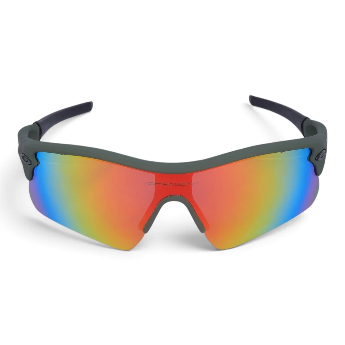 U&EYE Tandem green frame orange lens sport shield sunglasses product image 1