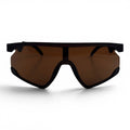 The ‘Aero’ Sport Shield Sunglasses | Brown Brown