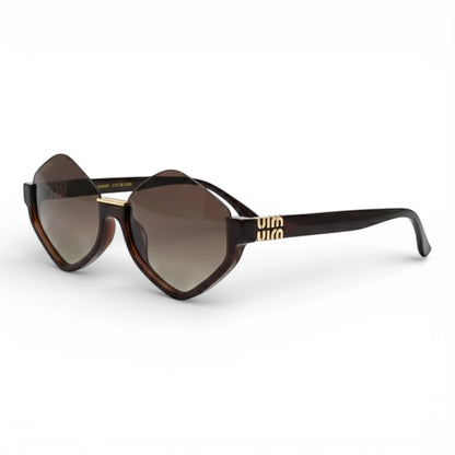 The ‘Apex’ Geometric Sunglasses | Classic Tortoise | Polarized