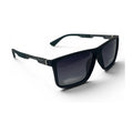 The ‘Axiom’ Rectangle Sunglasses | Green & black