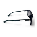 The ‘Axiom’ Rectangle Sunglasses | Green & black