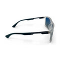 The ‘Axiom’ Rectangle Sunglasses | Clear White Blue