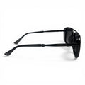 The ‘Caden’ Square Sunglasses | Black Gray