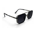 The ‘Caden’ Square Sunglasses | Gunmetal Purple