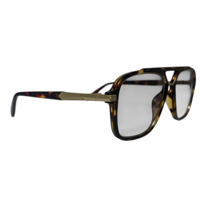 The ‘Commander’ Aviator Sunglasses | Classic Tortoise / Gradient Grey