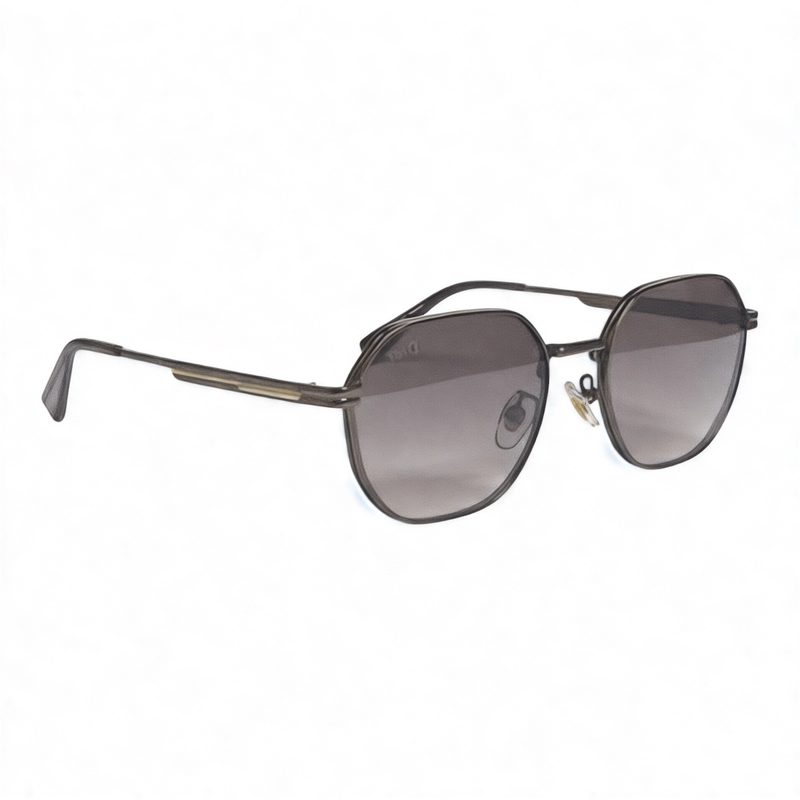 The 'Horizon' Geometric Sunglasses | Dark Ruthenium | UV400