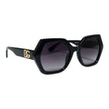 The ‘Icon’ Geometric Sunglasses | Black / Gradient Black