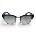 The ‘Kellan’ Browline Square Sunglasses | Blue Gray Gradient