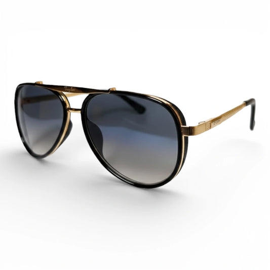The ‘Legacy’ Glass Aviator | Royal Blue Fade | UV400