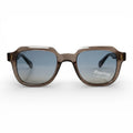 The ‘Magnus’ Rectangle Sunglasses | Smoke Grey