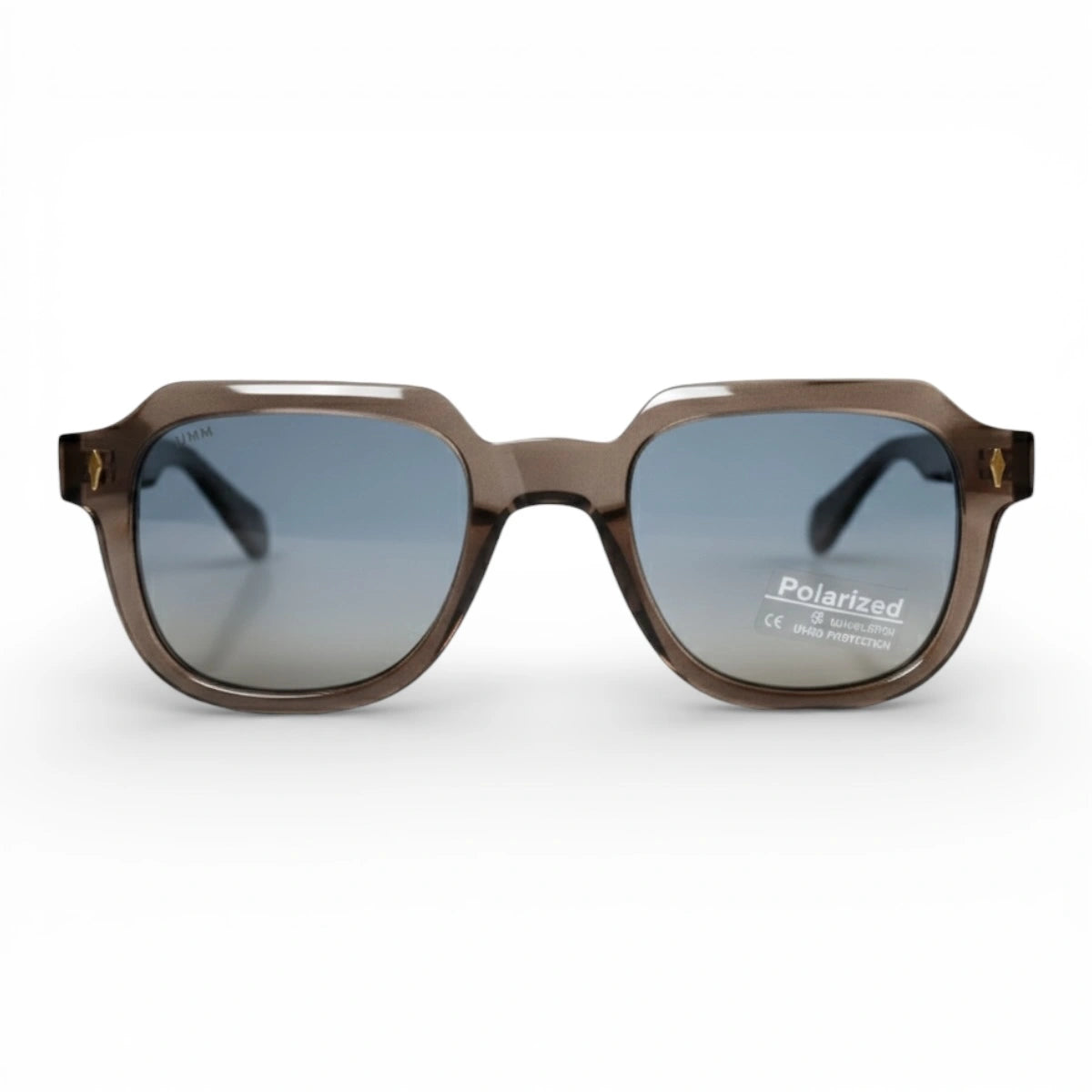 The ‘Magnus’ Rectangle Sunglasses | Smoke Grey | Polarized