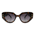 The ‘Muse’ Geometric Sunglasses | Tortoise & White