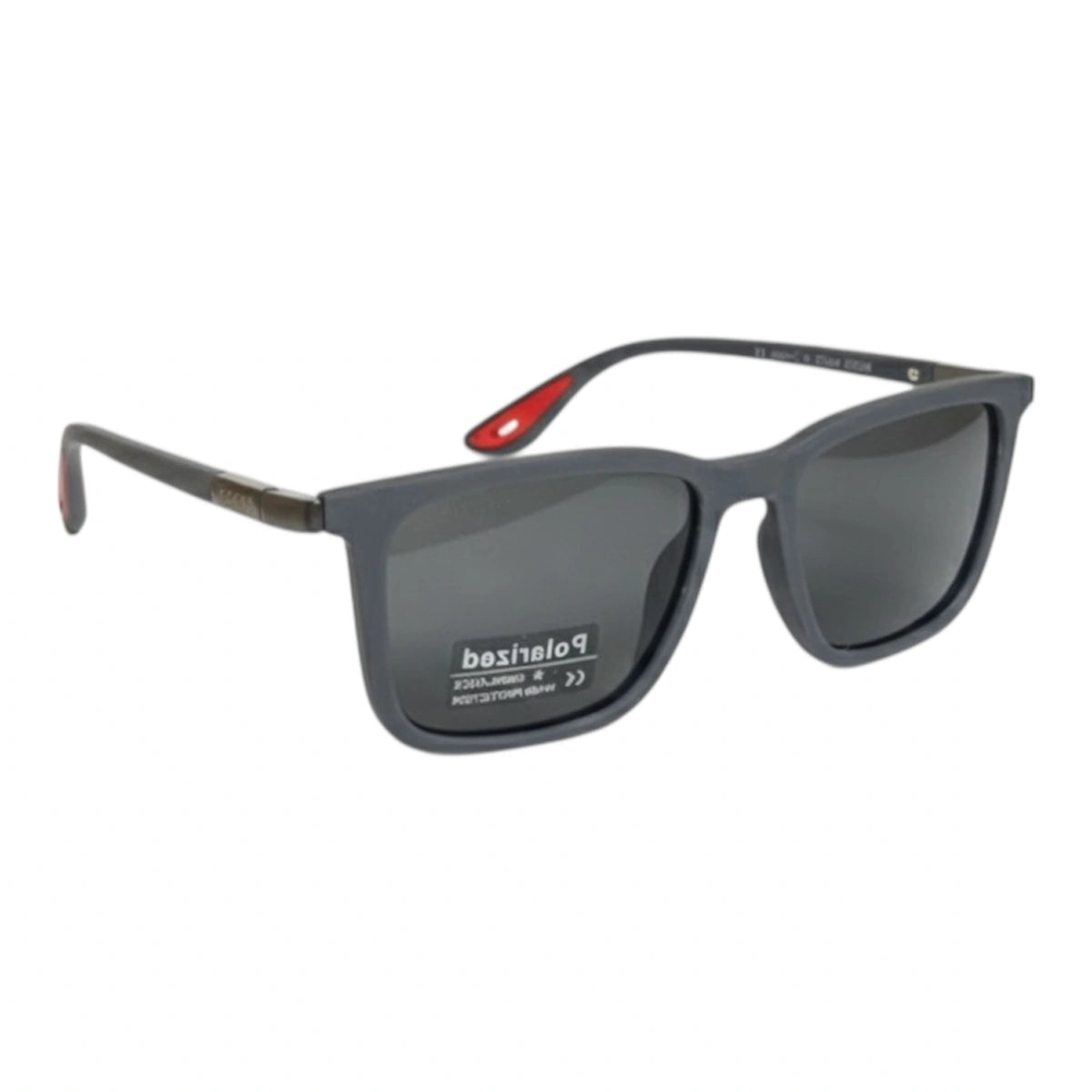 The Pharaoh Flat-Top Sunglasses | Smoked Graphite Crystal