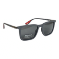 The Pharaoh Flat-Top Sunglasses | Smoked Graphite Crystal