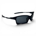 The ‘Pulse’ Sport Rectangle Sunglasses | Black Smoke