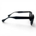 The ‘Roux’ Chunky Square Sunglasses | Black Smoke