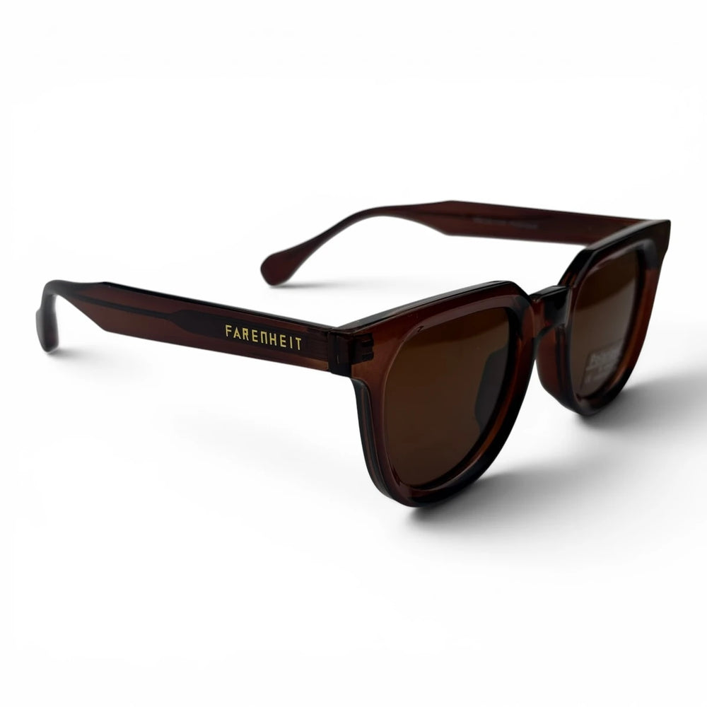 The ‘Roux’ Chunky Square Sunglasses | Brown Brown