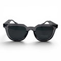 The ‘Roux’ Chunky Square Sunglasses | Gray Smoke
