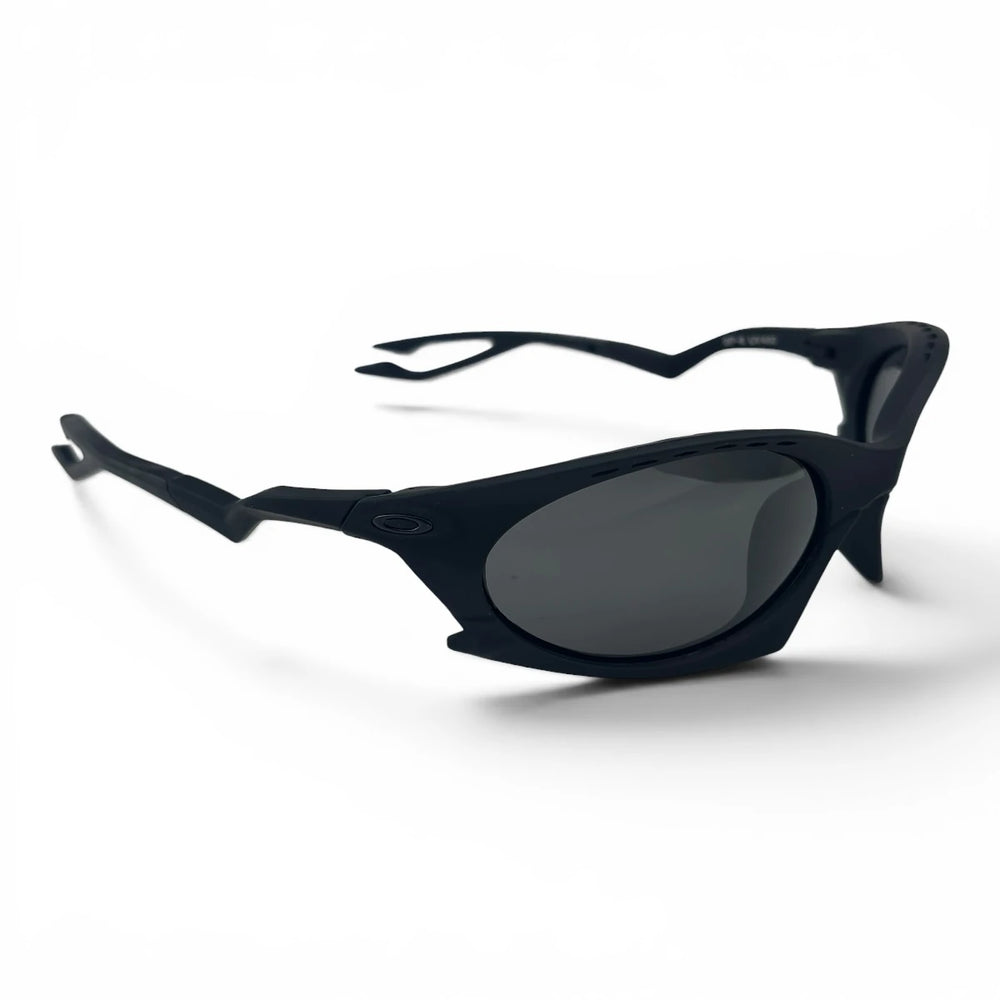 The ‘Rush’ Sport Wrap Sunglasses | Black Smoke
