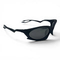 The ‘Rush’ Sport Wrap Sunglasses | Black Smoke