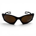 The ‘Rush’ Sport Wrap Sunglasses | Brown Brown