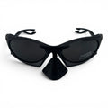 The ‘Rush’ Sport Wrap Sunglasses | Gray Smoke