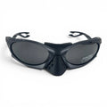 The ‘Rush’ Sport Wrap Sunglasses | Gray Smoke