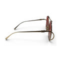 The ‘Solene’ Oversized Square Sunglasses | Gold Rose
