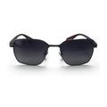 The ‘Vector’ Rectangle Sunglasses | Black Purple