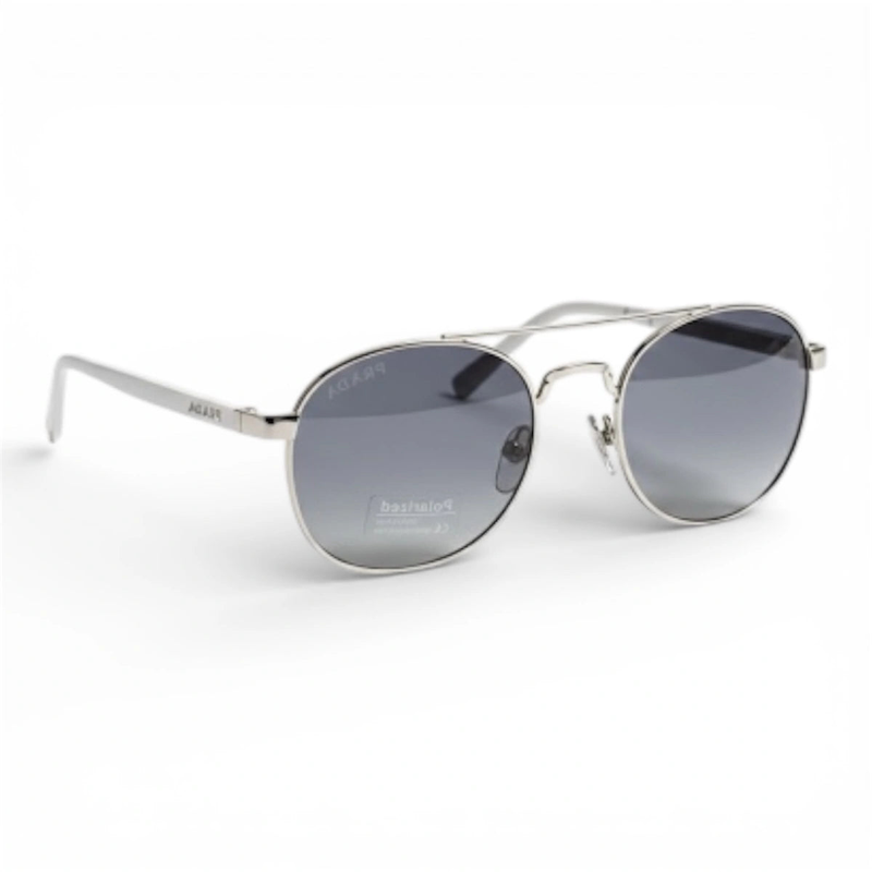 The Venture [Round Double-Bridge] Sunglasses | Silver