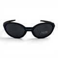 The ‘Vortex’ Sport Wrap Sunglasses | Black Smoke