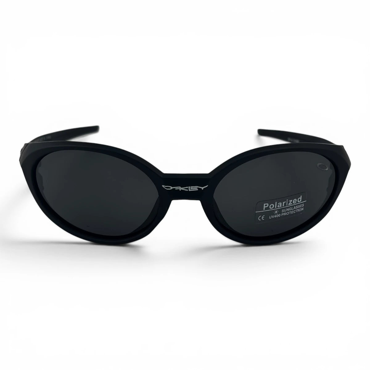 The Vortex Sport Wrap sunglasses in Black with Smoke lenses, angled three-quarter view