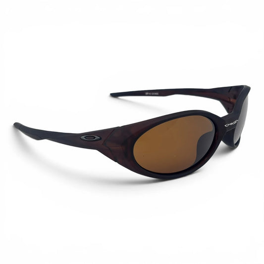 The Vortex Sport Wrap sunglasses in Brown with Brown lenses, straight front view
