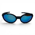 The ‘Vortex’ Sport Wrap Sunglasses | Navy Blue Mirror