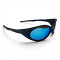 The ‘Vortex’ Sport Wrap Sunglasses | Navy Blue Mirror