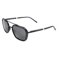 The Aviator-X [Geometric] Sunglasses | Midnight Black