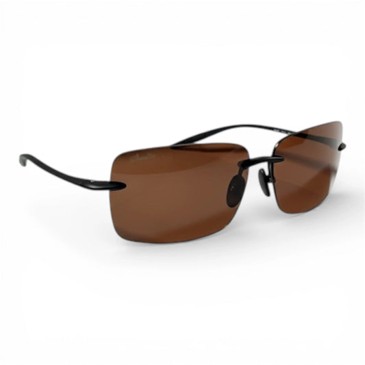 The Flexible Rimless [Rectangle] Sunglasses | Sunset Orange