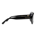 The Muse [Chunky Oval] Sunglasses | Jet Black