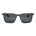 The Pharaoh Flat-Top Sunglasses | Smoked Graphite Crystal