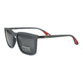 The Pharaoh Flat-Top Sunglasses | Smoked Graphite Crystal