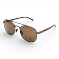 The Venture [Round Double-Bridge] Sunglasses | Coffee
