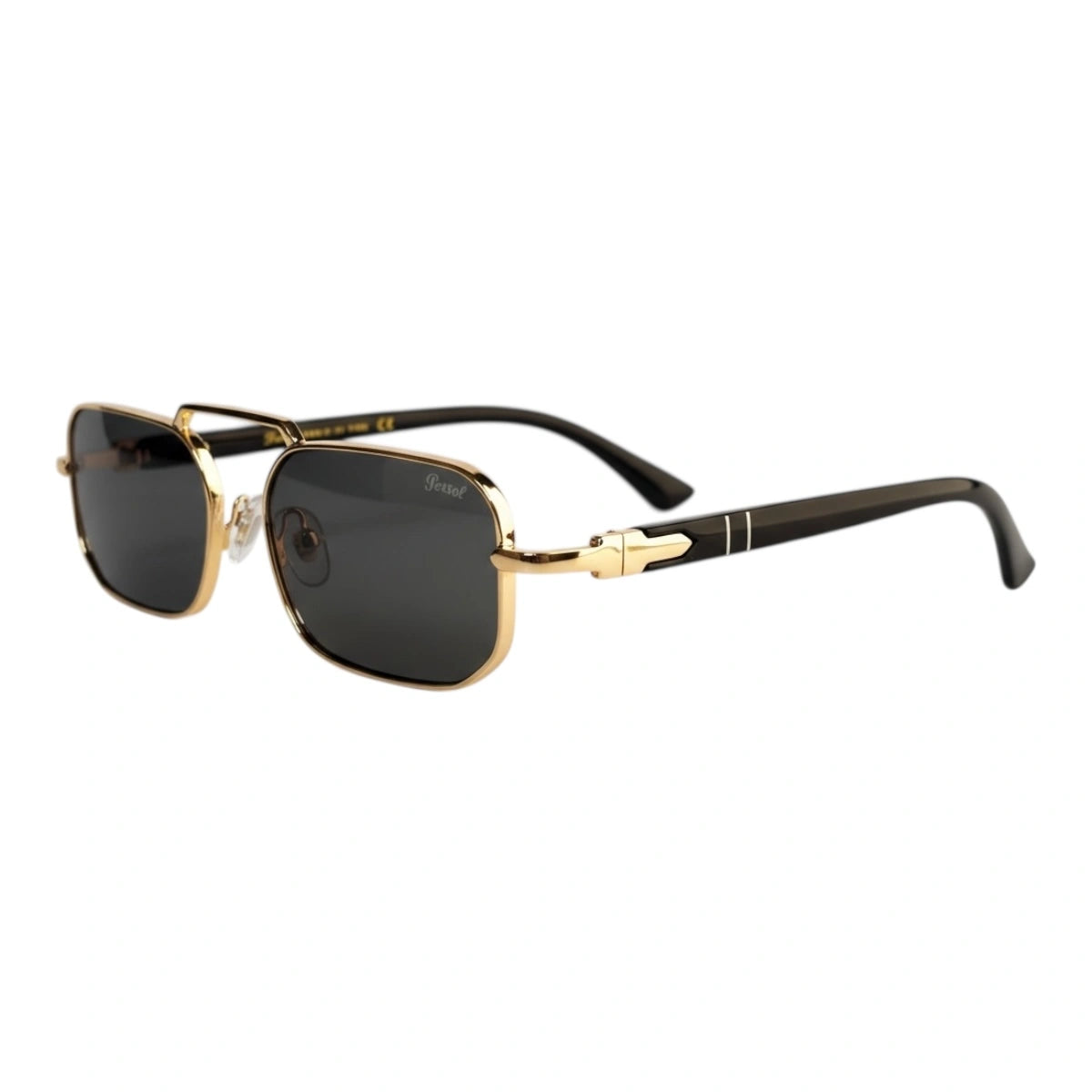 The Architect [Geometric] Sunglasses | Onyx Gold
