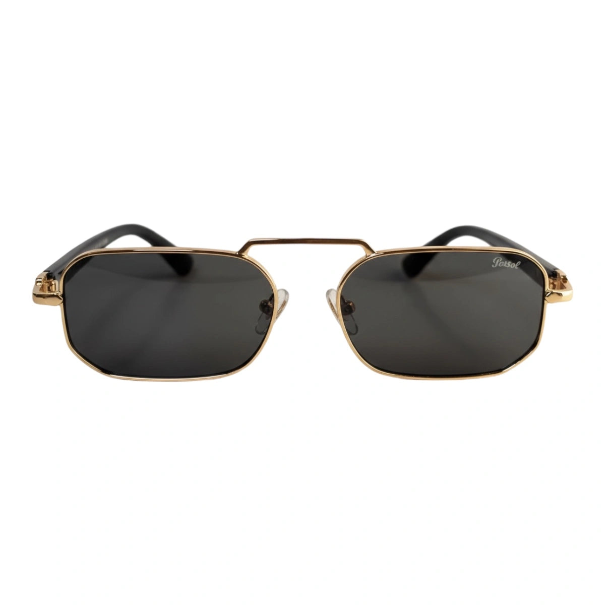The Architect [Geometric] Sunglasses | Onyx Gold