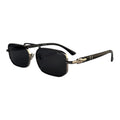 The Architect [Geometric] Sunglasses | Gunmetal Slate