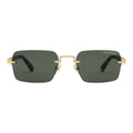 The 'Vanguard' Rimless Square Sunglasses | Tortoise & Olive