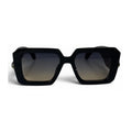 The ‘Vesper’ Shield-Square Sunglasses | Black Tortoise